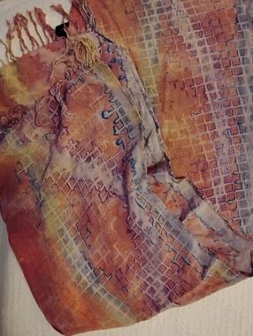 Silk Pink Fit To Be Tied By Flamingo Scarf